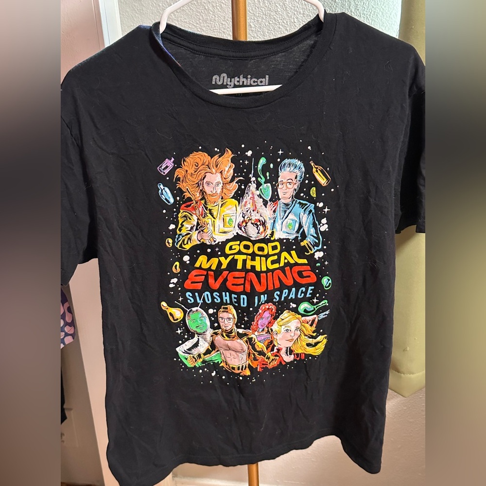 Good Mythical Evening 2025 Graphic Tee - Black